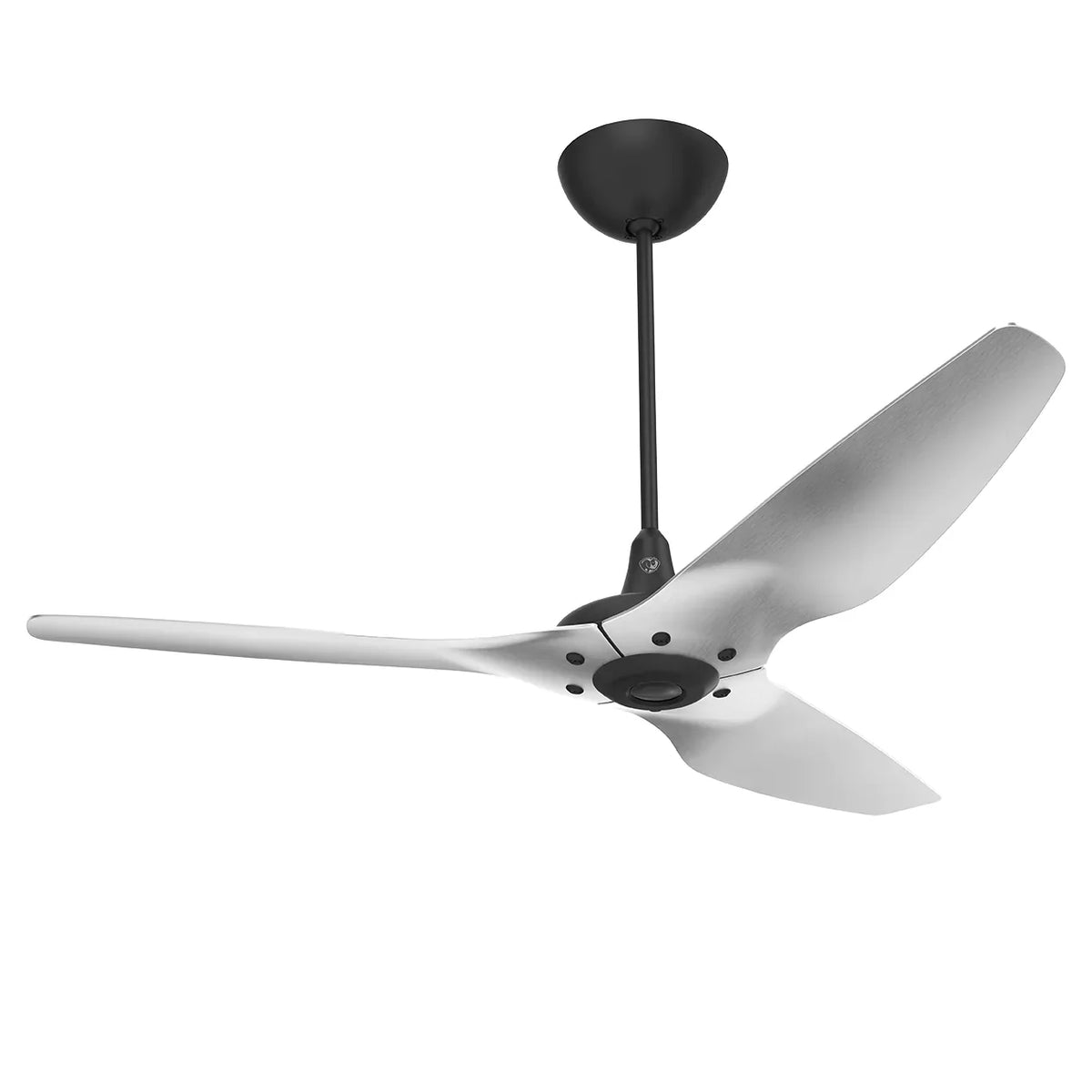 60 Ceiling Fan with Brushed Aluminum Blades and Black Finish H424774