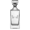 30 oz Glass Whiskey Decanter with Glass Stopper D3896