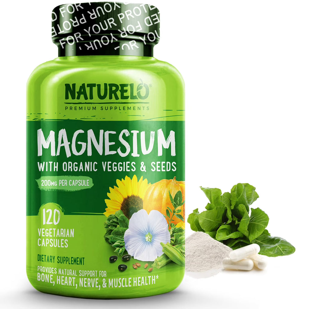 Magnesium Glycinate Chelate Complex 200 mg 120 Capsules J34464