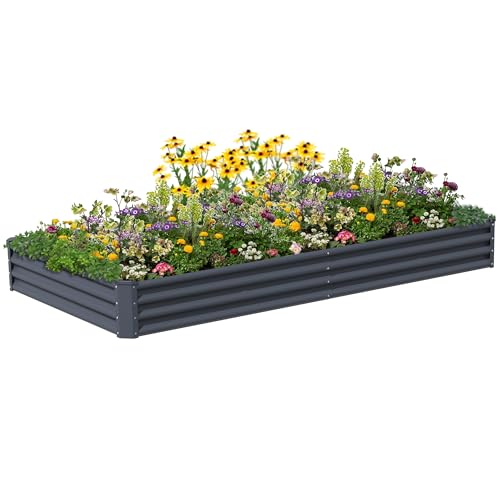 Galvanized Raised Garden Bed 2 Pack W893816