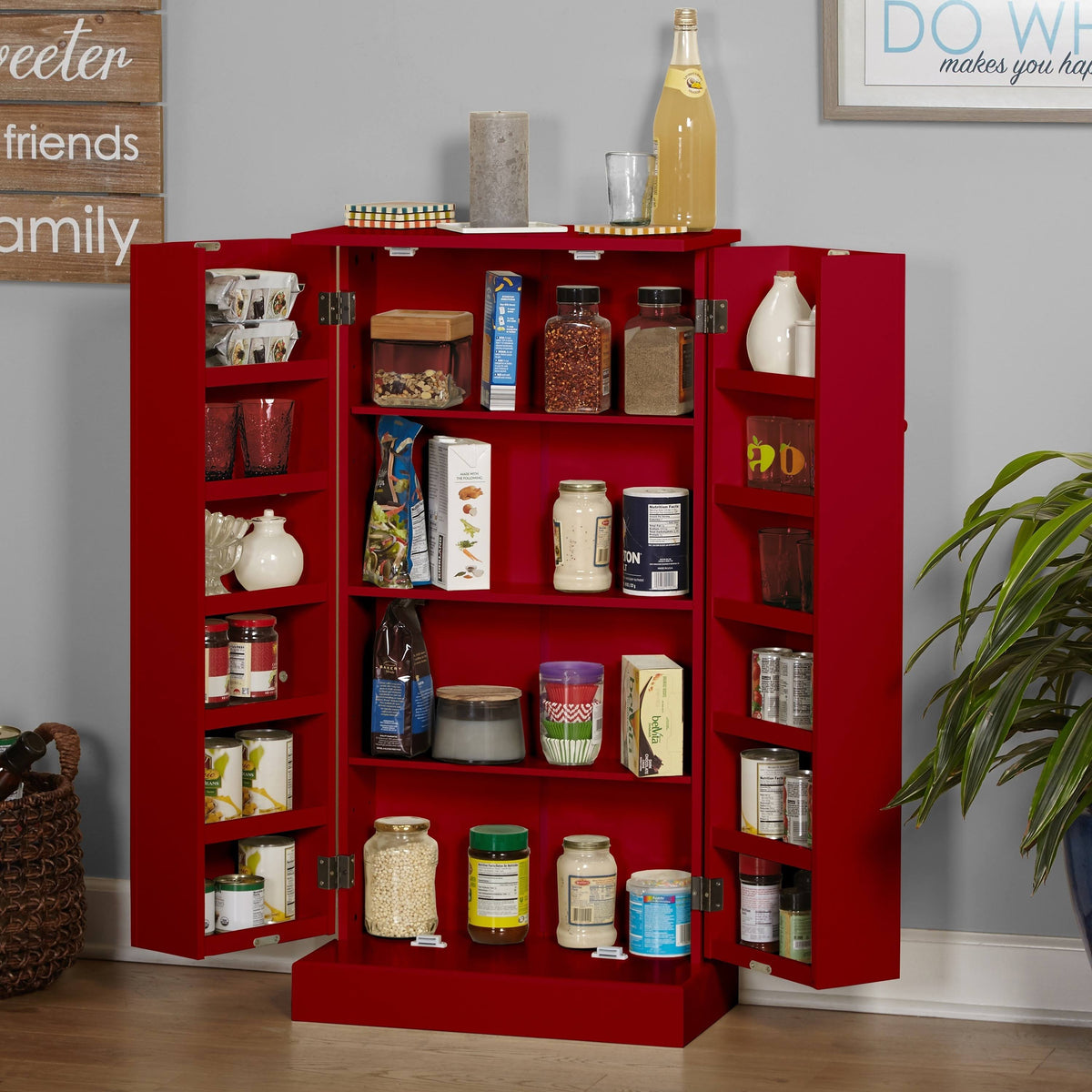 Red Utility Pantry M433293