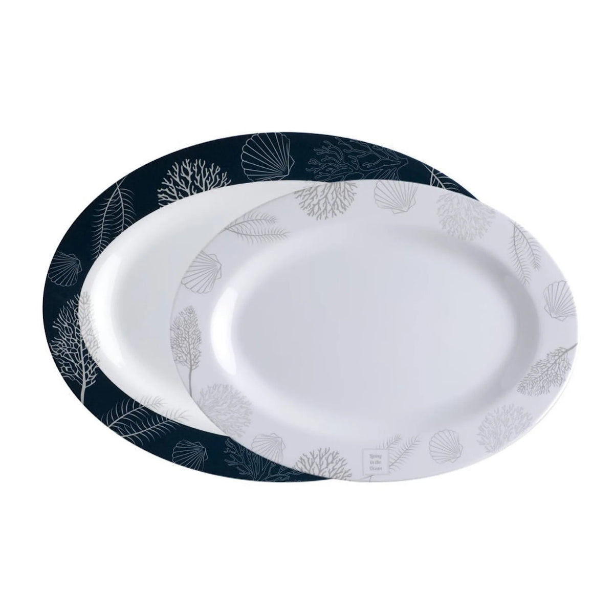Oval Serving Platters Set 2 pcs K47864
