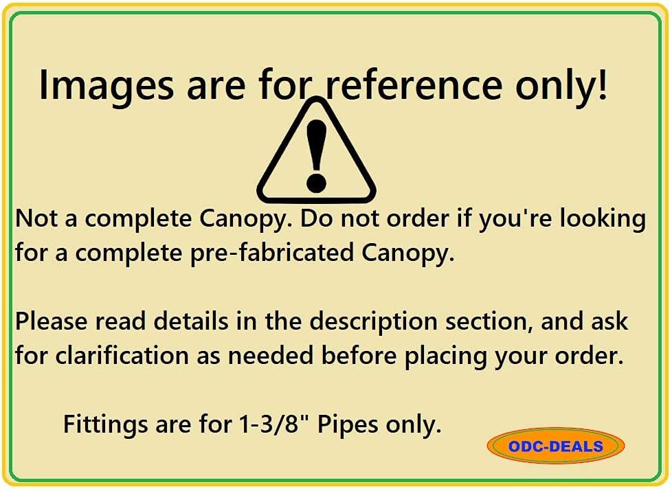 8-Leg-12pc Canopy Fittings Kit G7435