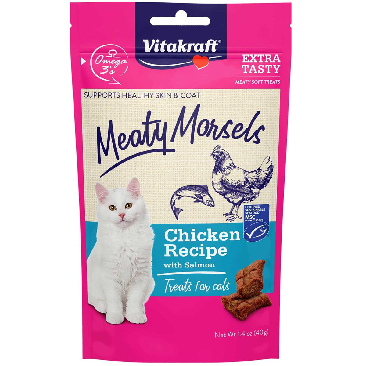 Chicken Salmon Cat Treat D780724