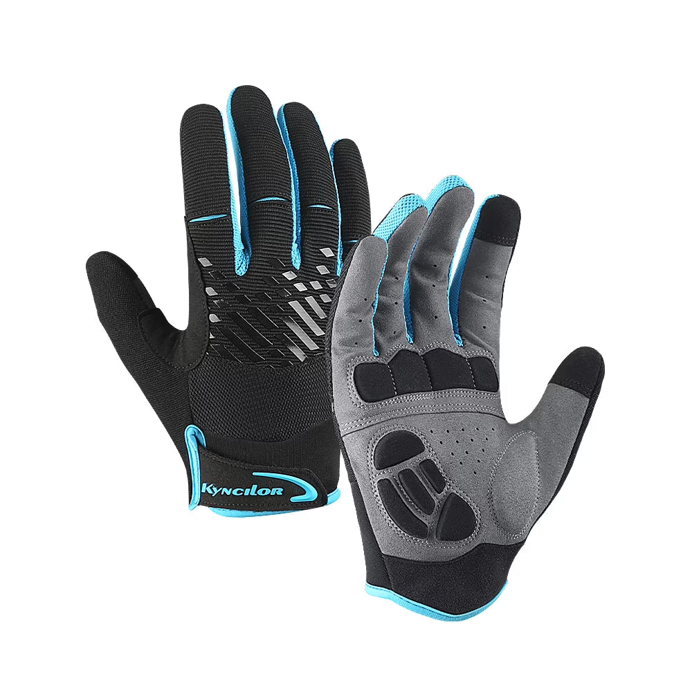 Full Finger Breathable Gel Pad Cycling Gloves Z26440