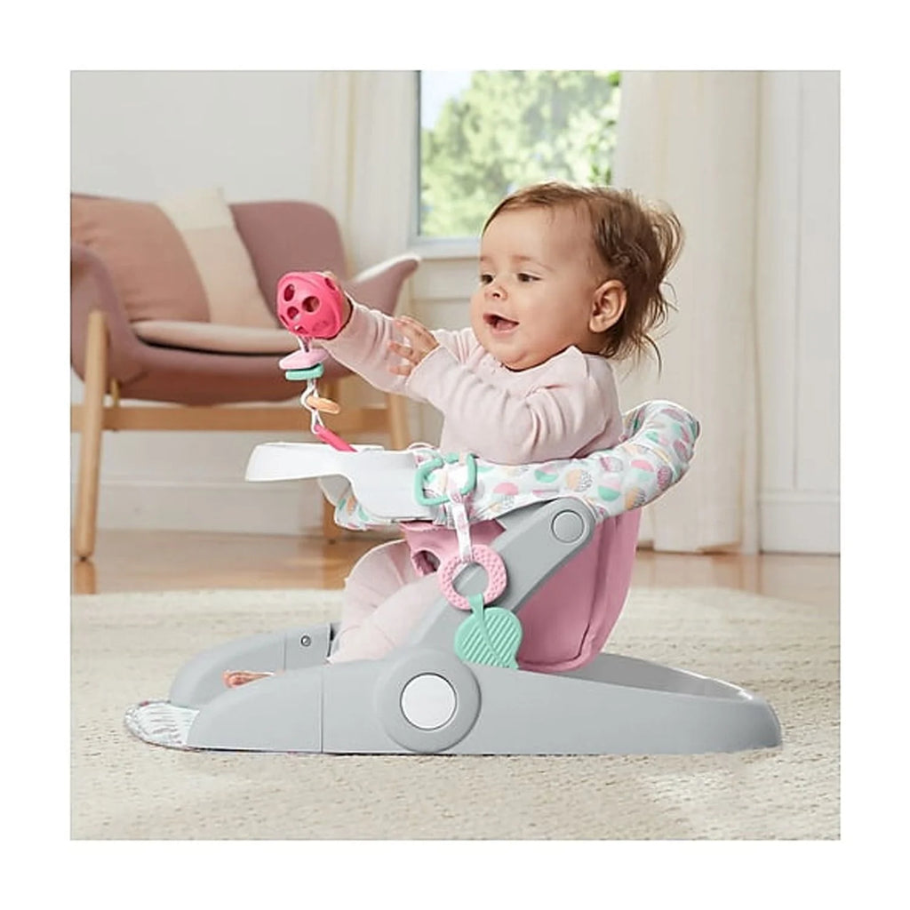 Fabric Kids Floor Seat Sweet-and-Sour Pink L413006