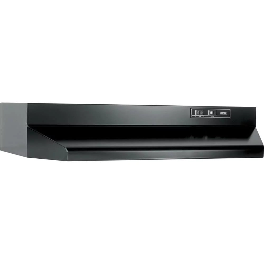 30 Wide Black Under Cabinet Range Hood B5931