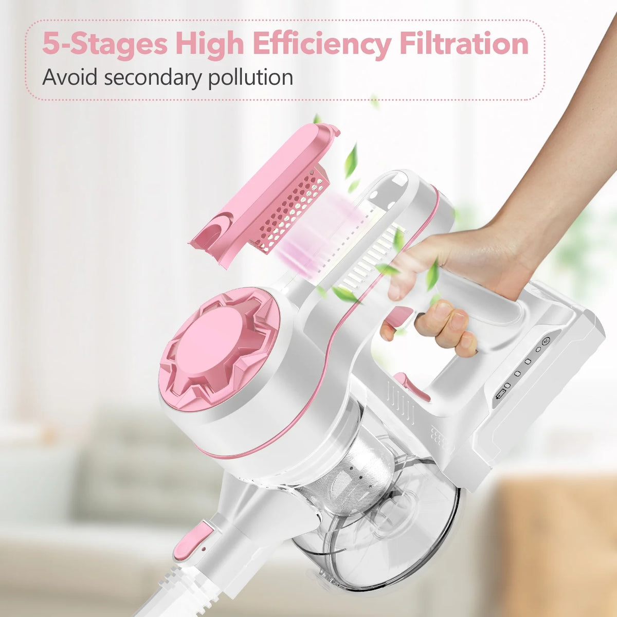 Cordless Stick Vacuum Cleaner U208