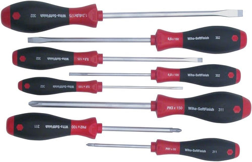 12-Piece Slotted and Phillips Screwdriver Set with Soft Finish Handles U18241