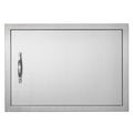 30W x 21H Inch 304 Stainless Steel Double Doors with Vents J61377