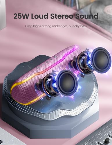 Portable IPX7 Waterproof Bluetooth Speaker 25W E2631