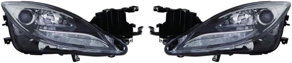Headlight Assembly Unit Pair Halogen H63731
