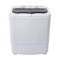14.3LBS Semi-automatic Compact Twin Tub Washing Machine S2547