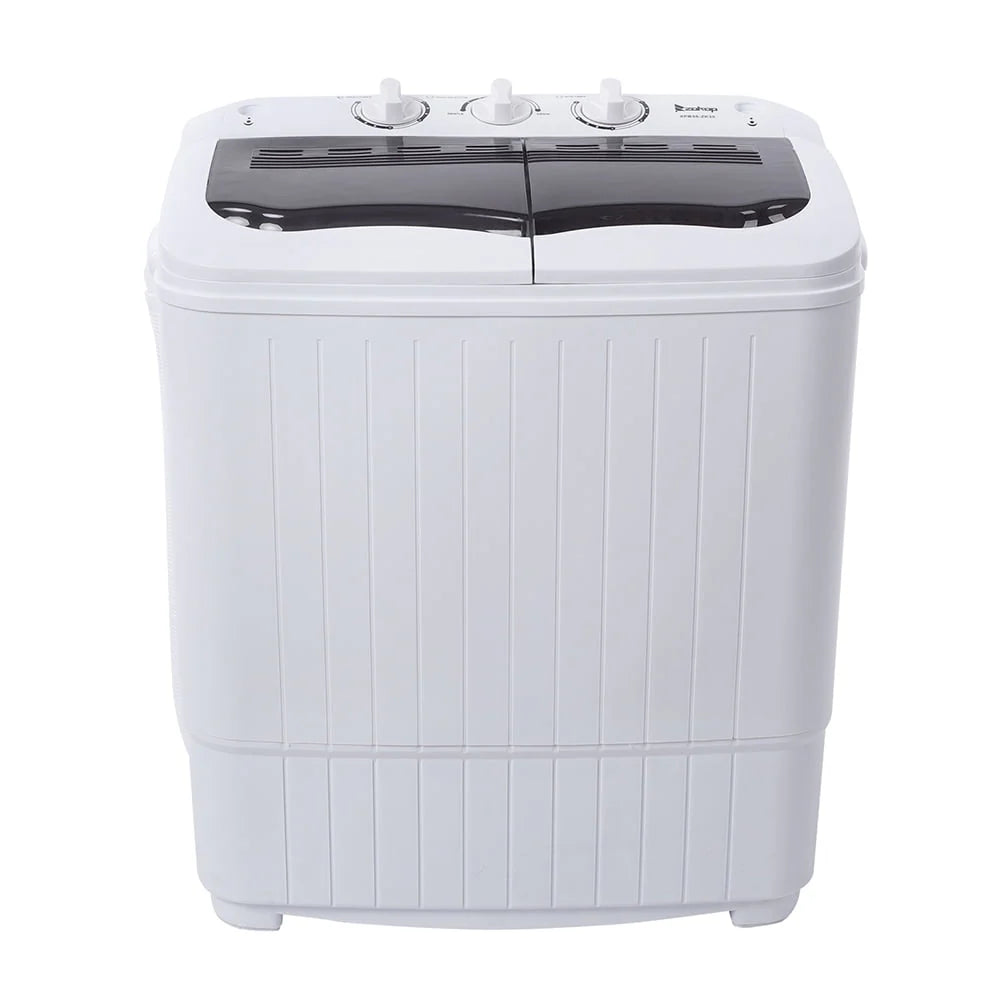 14.3LBS Semi-automatic Compact Twin Tub Washing Machine S2547