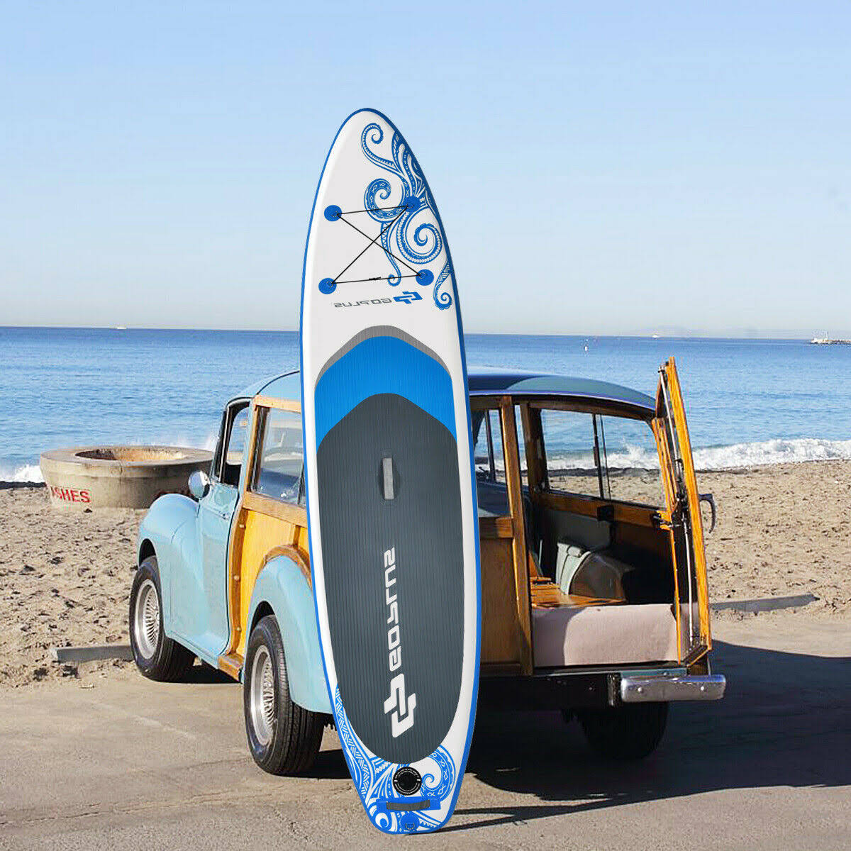 Inflatable Adjustable Paddle Board with Carry Bag X527119
