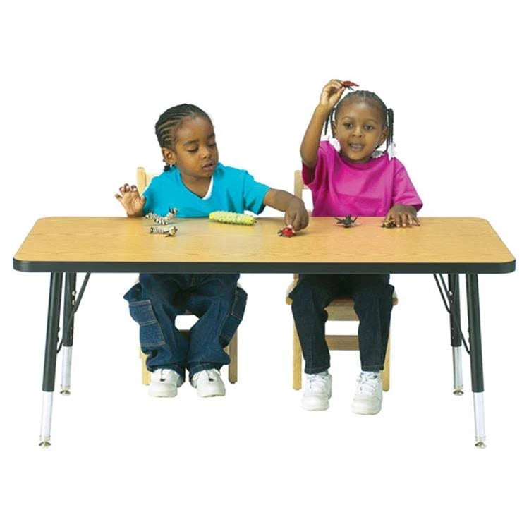 Prism Red Rectangle Activity Table X89398