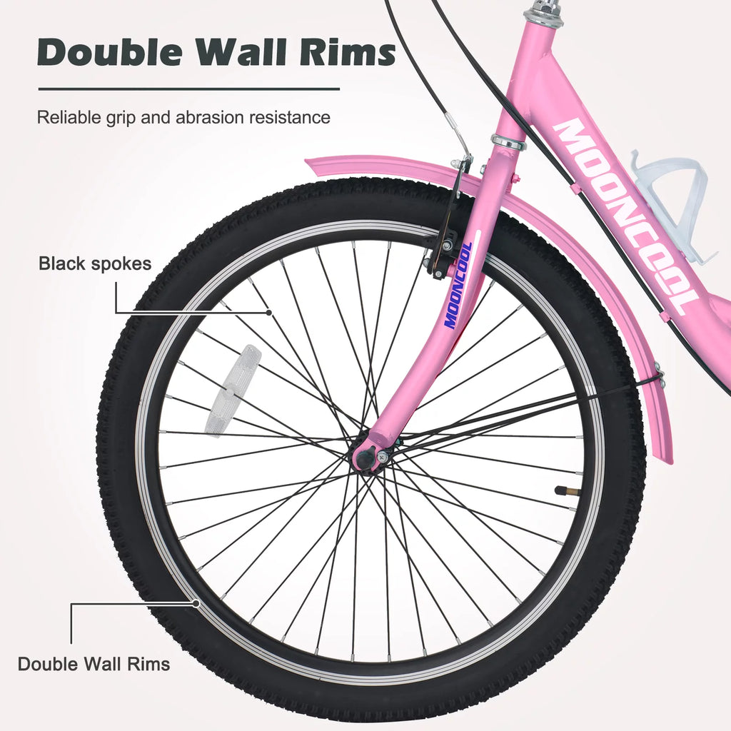 24 Adult Tricycle 7 Speed Cyan L715918