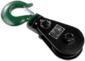 Snatch Block with Hook (3/4 Inch Wire x 10 Inch Sheave) O12180