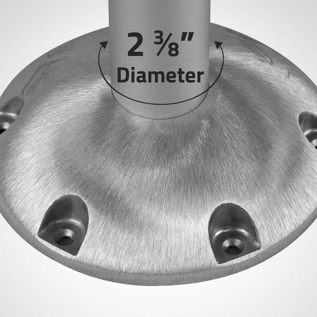 Aluminum 15" Fixed Height Pedestal A891222