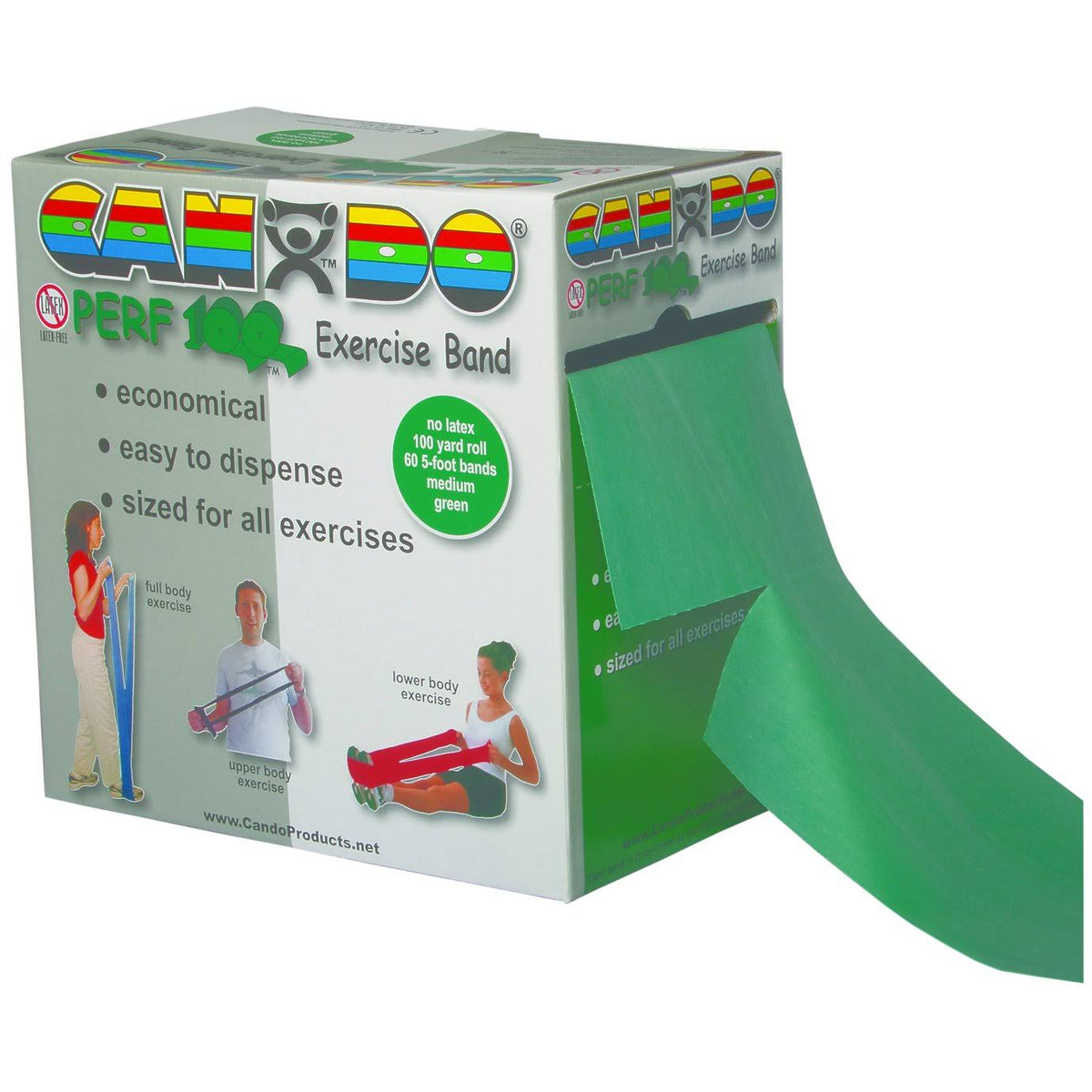 5-Piece Set Latex Free Exercise Band I40883