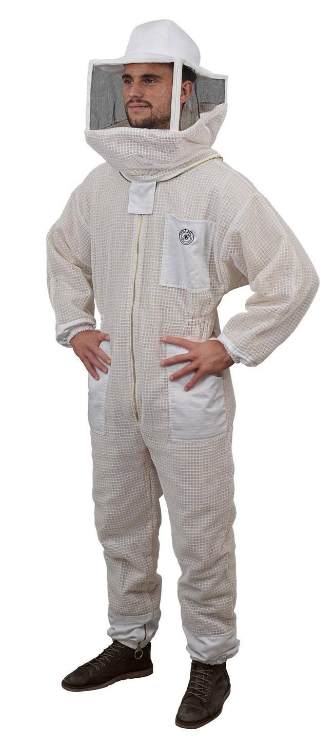 Aerated Beekeeping Suit with Square Veil V3059