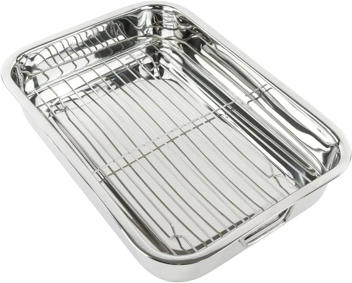 16" Rectangular Stainless Steel Baking Tray B28985