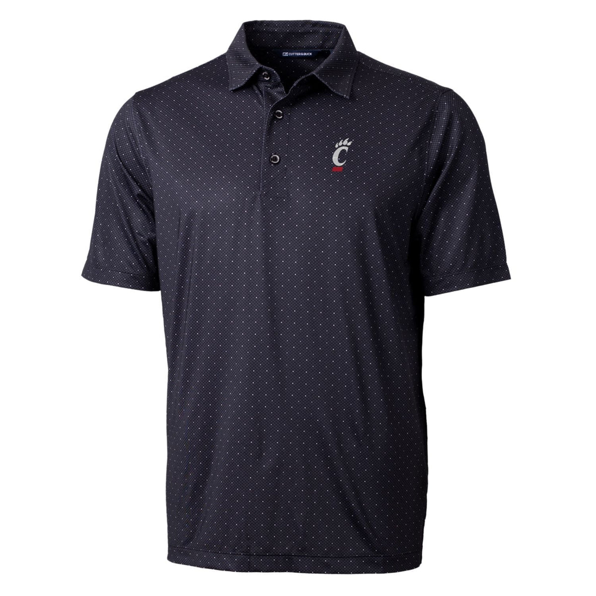 Men's Black Stretch Polo D140