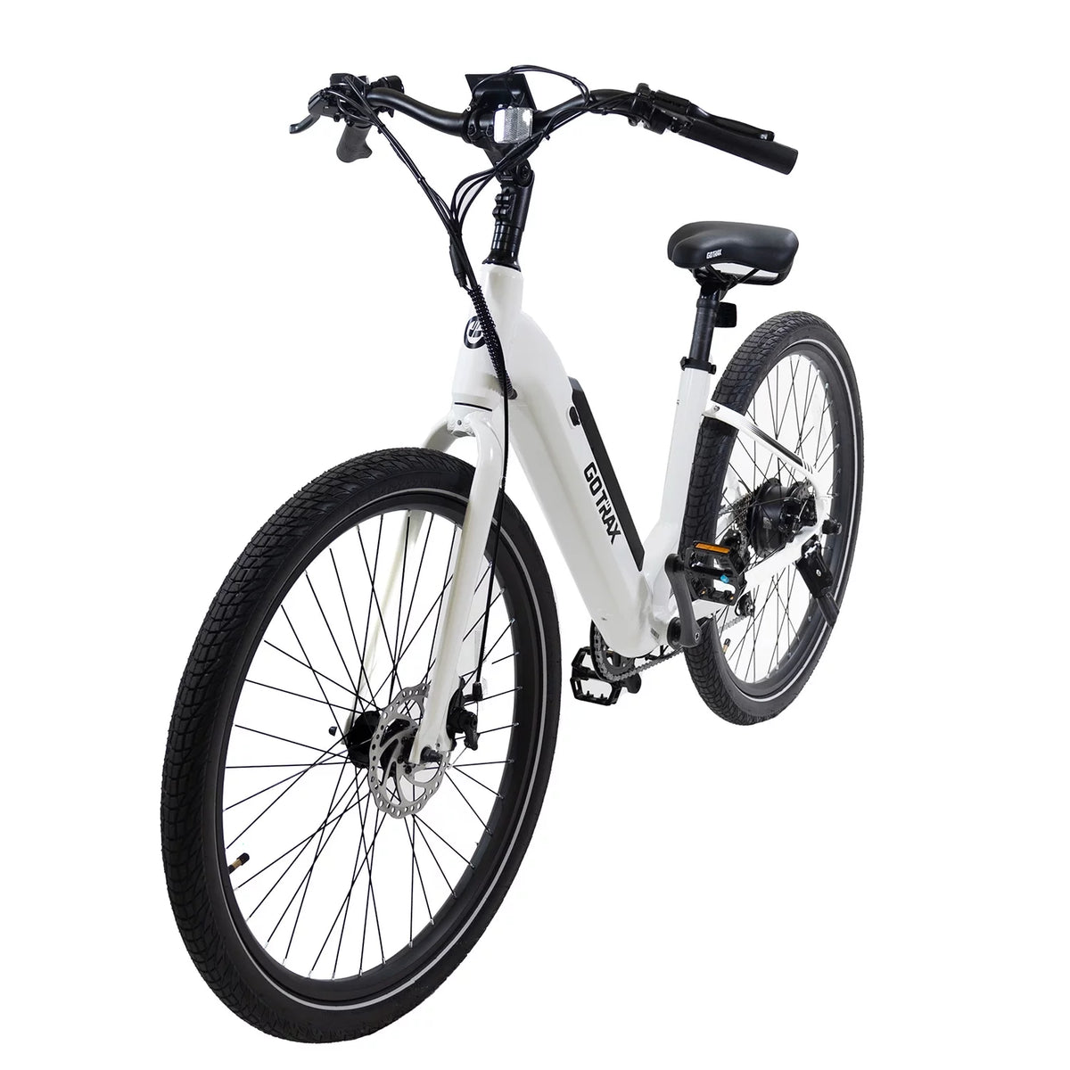 White 350W Step Thru Electric Bike K607677