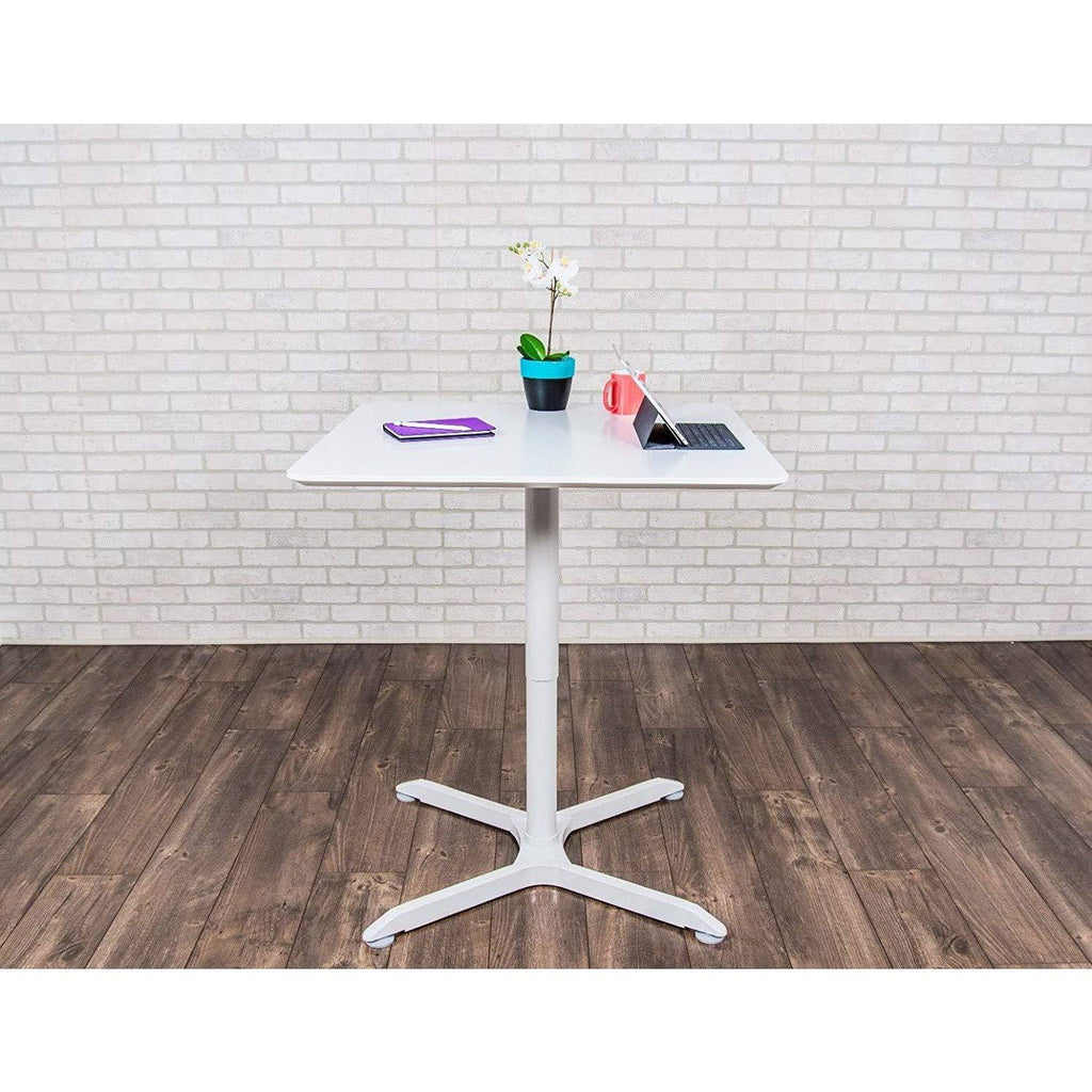 36x22 Pneumatic Height Adjustable Square Cafe Table M409