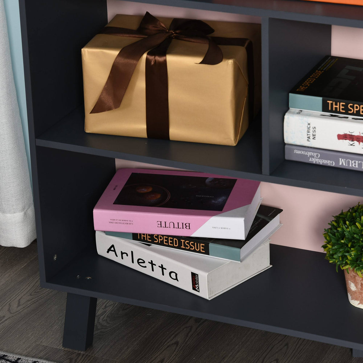 3-Tier Freestanding Child Bookcase with Open Shelves P59709