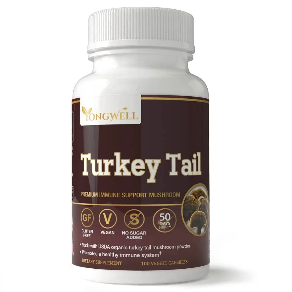 10 Boxes Yunnan Baiyao Capsules (16 Caps) Plus Turkey Tail Mushroom (100 Caps) Combo M2628