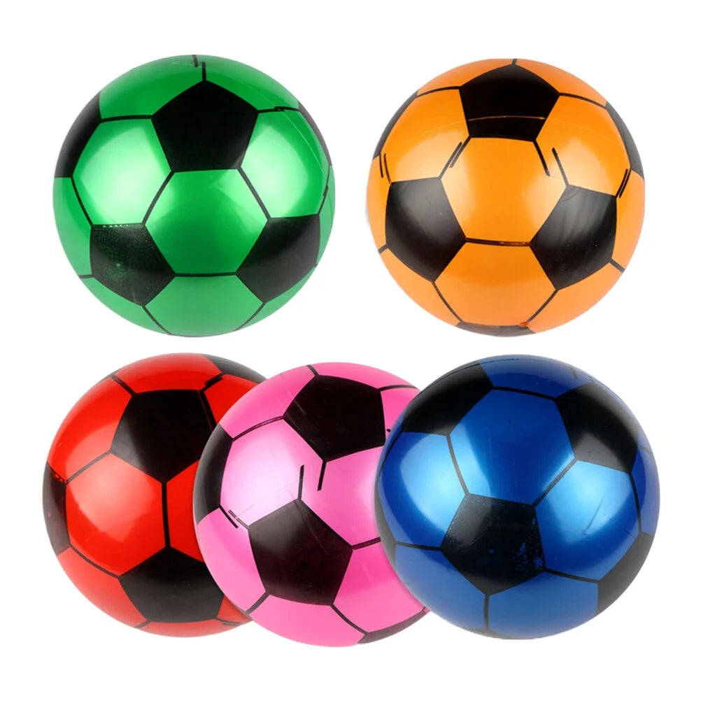 5PCS Inflatable Rubber Football Toys F21476