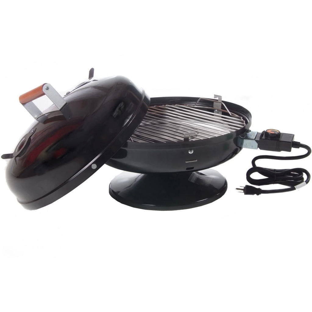 1500-Watt Portable Electric Steel BBQ Grill - Black W130473