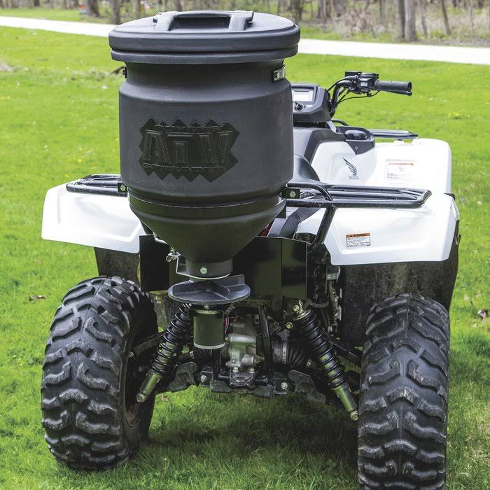 15-Gallon ATV Broadcast Spreader with Rain Cover P345