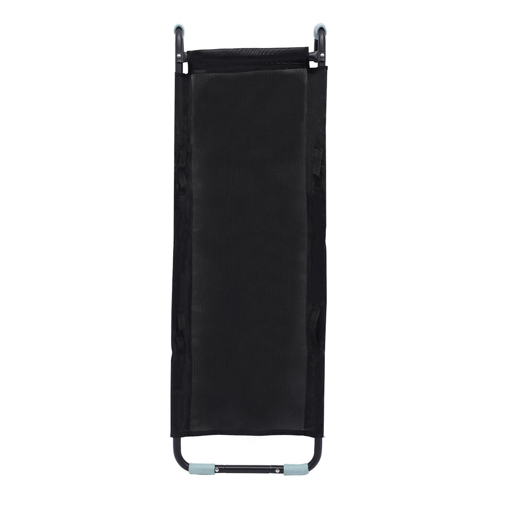 Kids Trampoline with Slide and Ladder 165lbs Capacity G931371