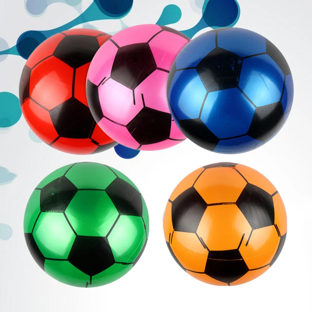 5PCS Inflatable Rubber Football Toys F21476