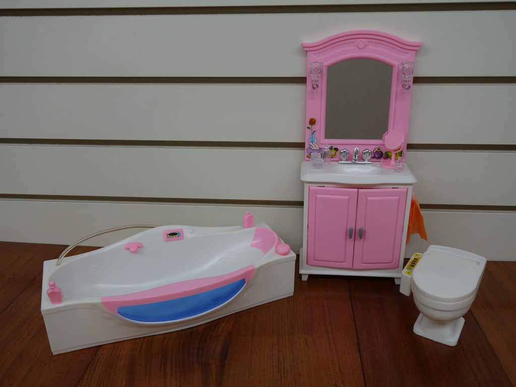 Bathroom Play Set for 11.5" dolls D595286