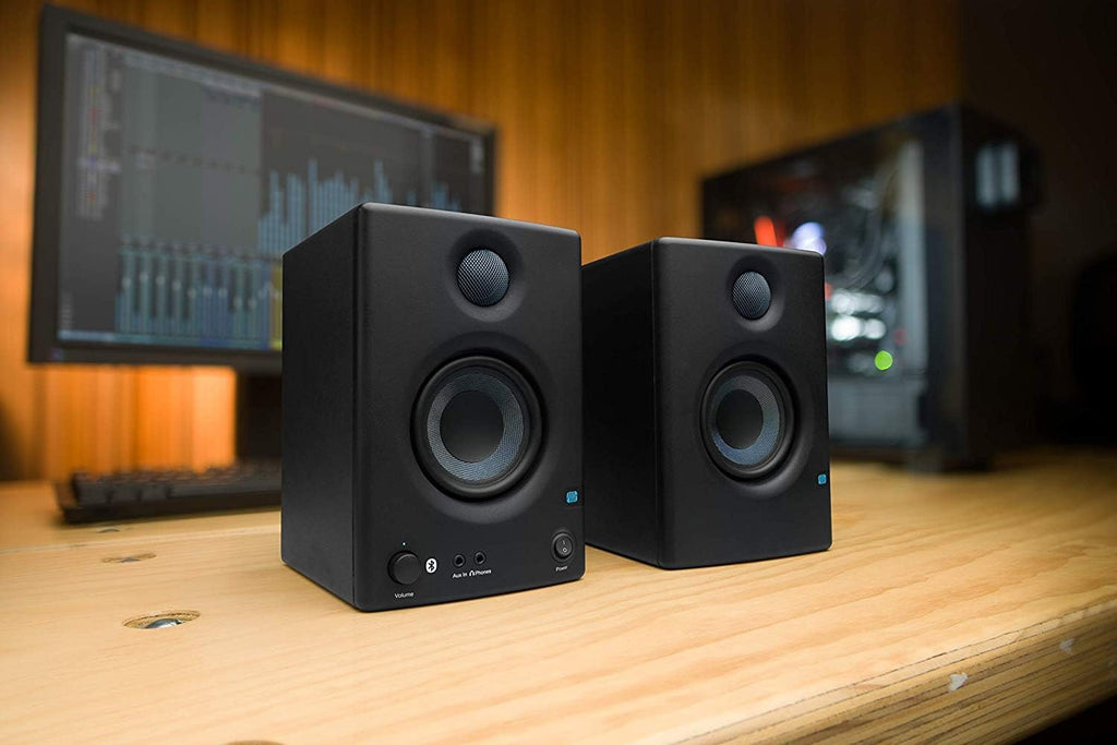 Audio Interface Full Studio Bundle with Studio Monitors and Instrument Cable T60801
